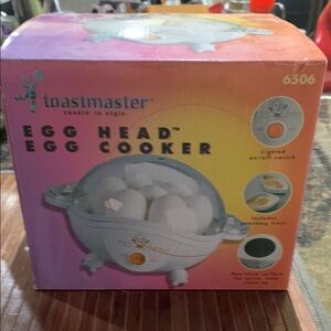 Toastmaster Egg Head Egg Cooker - White